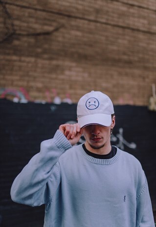 SAD BOY EMBROIDERED CAP