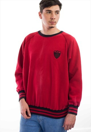 VINTAGE POLO RALPH LAUREN POLICE BADGE SWEATSHIRT 90S L 20.2