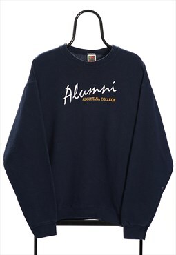 Vintage Navy Alumni Sweatshirt Mens