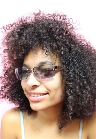 VINTAGE BLACK TINT Y2K SUNGLASSES