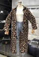 LEOPARD LONGLINE SHIRT DRESS