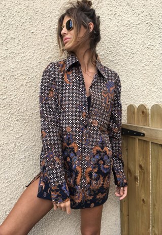 OVERSIZED RETRO 90S 80S VINTAGE UNISEX FESTIVAL SHIRT