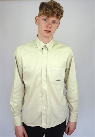 90'S CALVIN KLEIN RARE COTTON SHIRT
