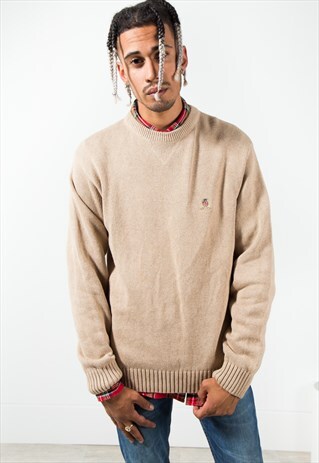 VINTAGE TOMMY HILFIGER KNIT JUMPER / S353
