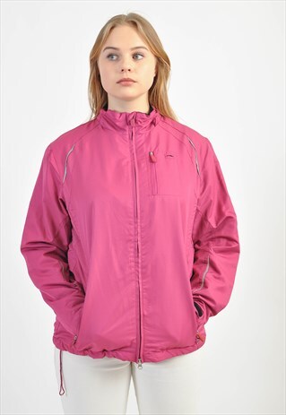 VINTAGE SHELL JACKET IN PINK