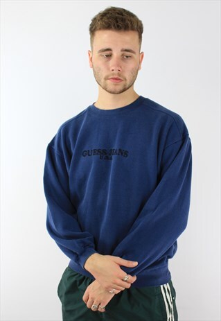 GUESS JEANS USA VINTAGE SPORTS SWEATSHIRT
