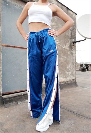 VINTAGE BASKETBALL SPALDING TRACKSUIT BOTTOMS