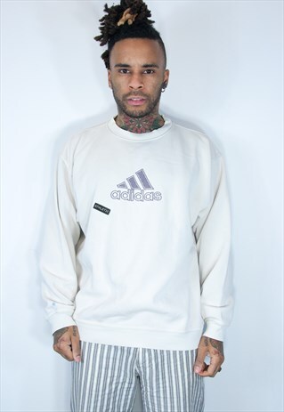 ADIDAS EMBROIDED VINTAGE SWEATSHIRT