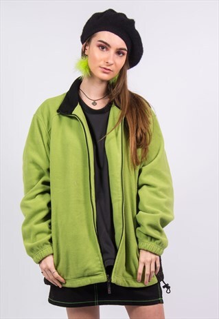 VINTAGE 90'S GREEN FLEECE JACKET
