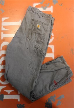 Vintage 90s Grey Carhartt Trousers/ Pants.