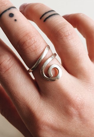 STERLING SILVER EGYPTIAN RING