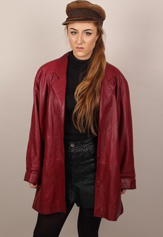 VINTAGE LEATHER JACKET ASM1599