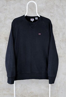 Levi's Black Sweatshirt Pullover Men's Small