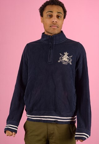 VINTAGE RALPH LAUREN 1/4 ZIP JUMPER