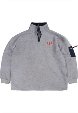 Vintage 90's Air Sweatshirt Air Quarter Zip