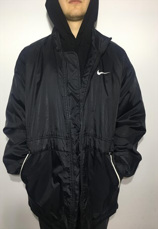 VINTAGE 90' OLDSCHOOL COOL BLACK NIKE JACKET