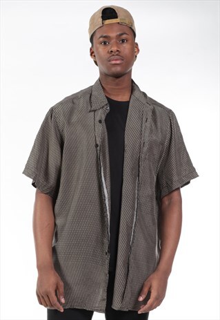 VINTAGE SILK FESTIVAL SHIRT
