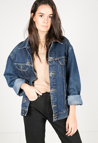 VINTAGE 80S LEE DENIM JACKET / R0208