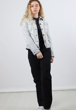 VINTAGE HUGO BOSS SMALL BLUE DENIM JACKET