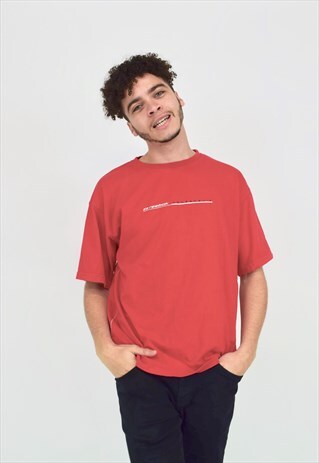 VINTAGE 90'S REEBOK RED T-SHIRT