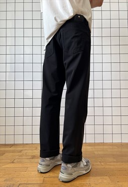 Vintage VERSACE Pants Trousers 90s Black