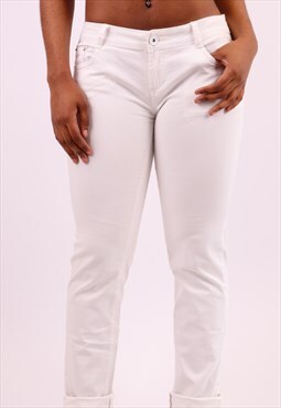 Vintage Moncler Skinny Jeans in White