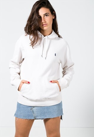 VINTAGE 90'S POLO RALPH LAUREN HOODIE / S1073