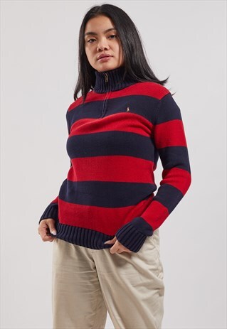 VINTAGE RALPH LAUREN 1/4 ZIP SWEATSHIRT