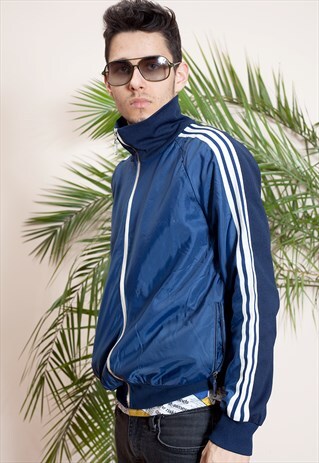 VINTAGE ADIDAS TURTLENECK JACKET FROM THE 90S