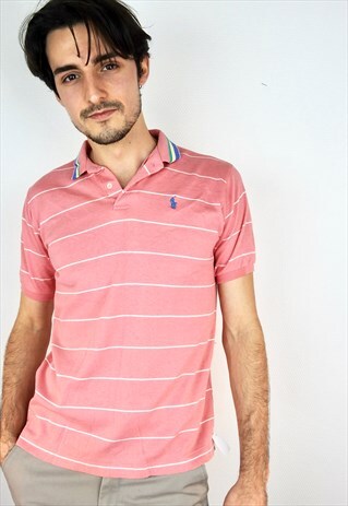 VINTAGE POLO RL STRIPED POLO