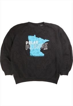 Vintage 90's Pennant Sweatshirt Polar Plunge Crewneck