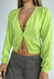 VINTAGE 90S CARDIGAN BUTTON UP TOP SWEATER JUMPER Y2K