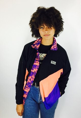 VINTAGE FESTIVAL 80S RAVE WINDBREAKER JACKET