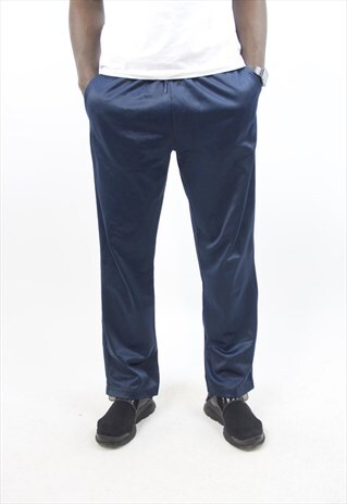 VINTAGE DIADORA 90'S NAVY TRACKSUIT BOTTOMS