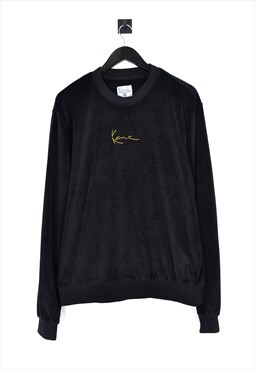 Vintage Karl Kani Velour Sweatshirt Jumper