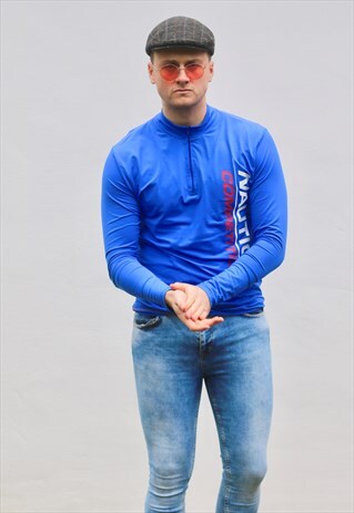 NAUTICA USA 1/4 ZIP SPORTSWEAR TRACK TOP