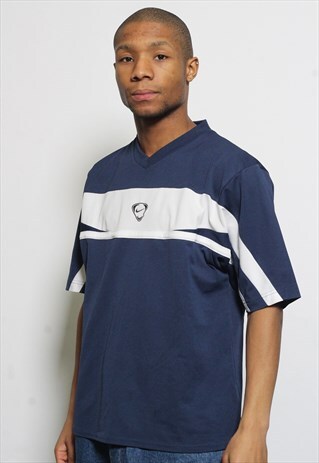 VINTAGE NIKE LOGO SPORT T-SHIRT BLUE