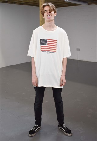 VINTAGE 90S TOMMY HILFIGER JEANS T-SHIRT