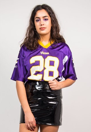 VINTAGE 90'S REEBOK NFL MINNESOTA VIKINGS SPORTS JERSEY TOP