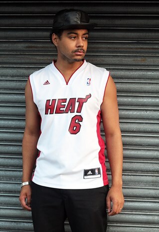 ADIDAS BASEBALL NBA MIAMI HEAT LEBRON JAMES VEST