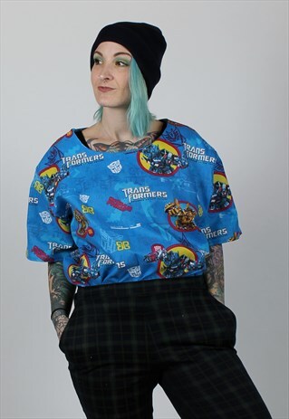 TRANSFORMERS HANDMADE BOX OVERSIZED TSHIRT