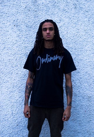 CLASSIC ORDINARY GLOBAL REFLECTIVE CHEST PANEL T-SHIRT