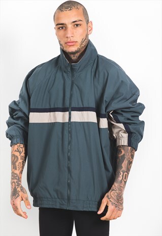 VINTAGE 90S CHAMPION SHELL JACKET / S4215