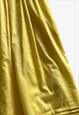 VINTAGE WOMEN'S RALPH LAUREN YELLOW RUFFLE TEA DRESS