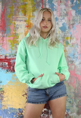 MINT GREEN SWEAT HOODIE