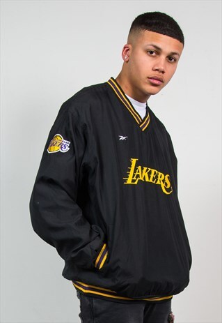 REEBOK NBA LA LAKERS WINDBREAKER JACKET