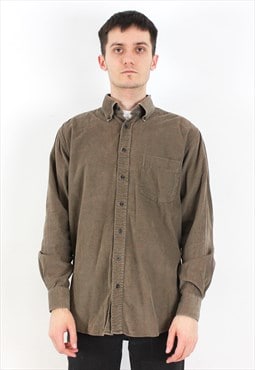 A. W. Dunmore M Shirt Corduroy Soft Long Sleeved Casual Top