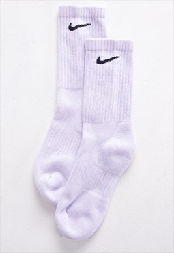 Customised Unisex Nike Socks 'Lilac' ONE SIZE