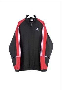 Vintage Adidas Sport Track Jacket in Black L