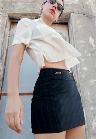 90-S CHALK LINE SKIRT